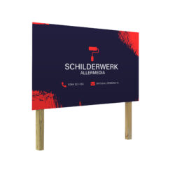 Reclamebord voor buiten