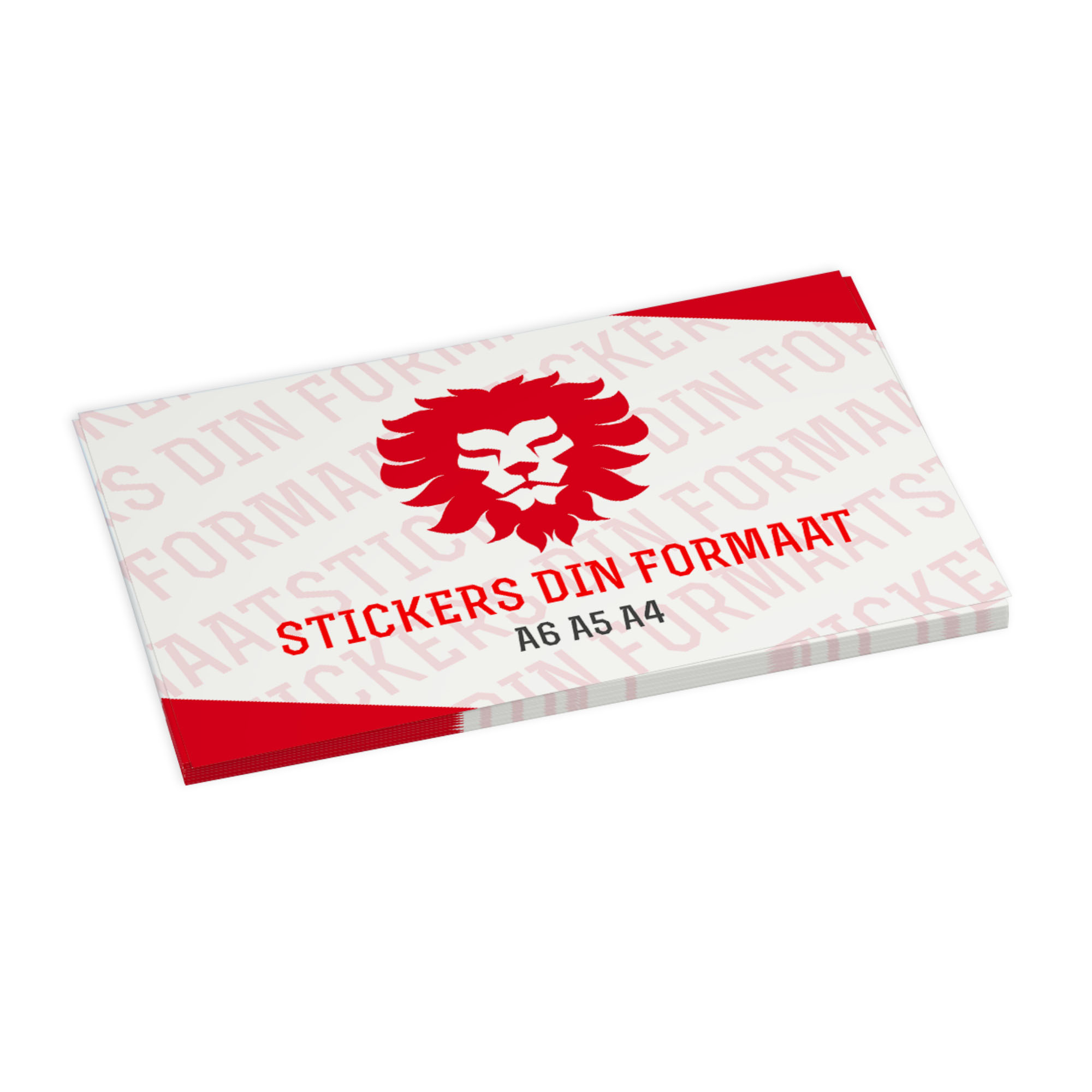 Stickers A5 of A4 formaat | Stickers op DIN formaat AllerMedia