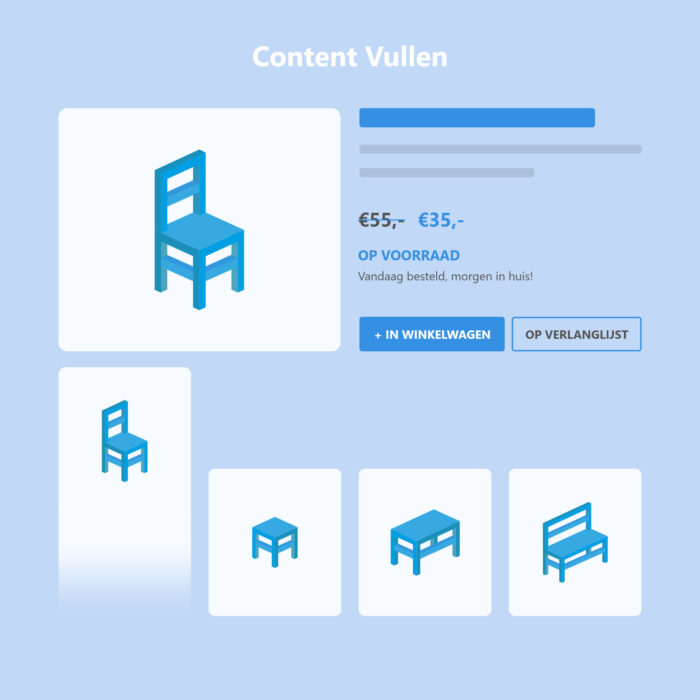 Website Content vullen