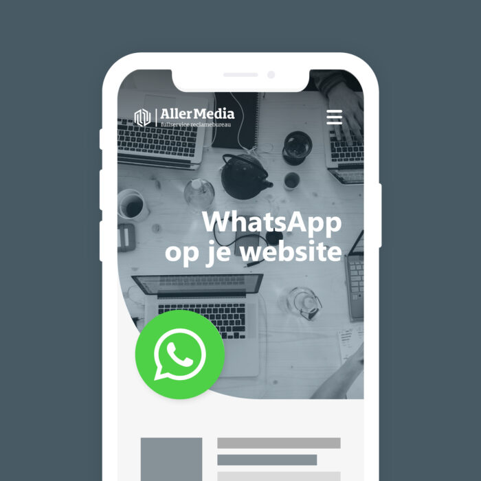 WhatsApp button op je website